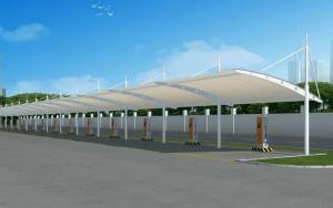 鄂州膜结构停车棚