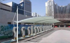 鄂州膜结构停车棚