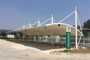 鄂州膜结构停车棚